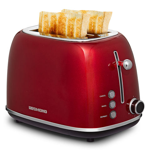 WHALL 2 Slice Toaster - Stainless Steel Toaster with Wide Slot, 6 Shade  Settings, Bagel Function, Removable Crumb Tray 