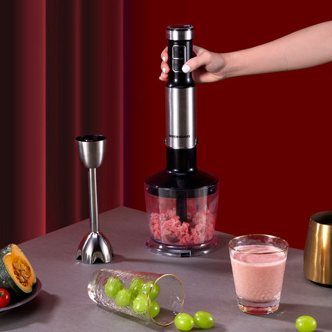 5 Piece Cordless Mini Mixer Drink Cocktails Mix Small Electric Hand Blender  Set