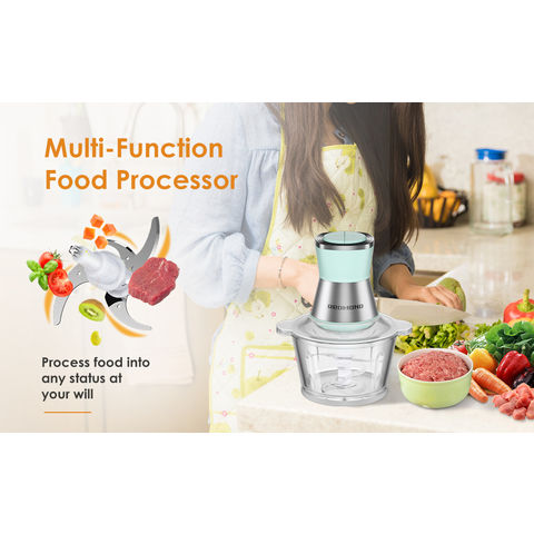 Manual Meat Grinder Stainless Steel Kitchen Food Processor Chopper Kitchen Tool, Size: 16.00