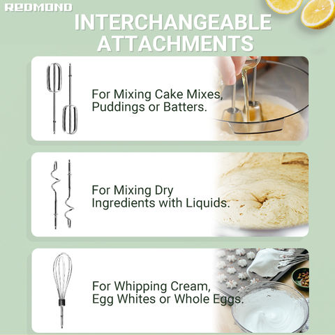 Hand Mixer Electric - 5-Speed Handheld Kitchen Mixer for Cake, Egg