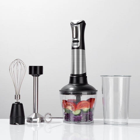 Buy Wholesale China Kitchen Commercial Immersion Blender, 5 In 1 Stick  Blender With 600ml Food Grinder 500ml Container & Cooking Immersion Hand  Blender at USD 9.42