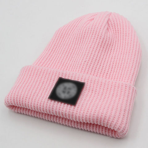 Sombrero de lana de punto negro de dibujos animados para hombre, gorro de punto con forma de cúpula sólida, sombrero de rendimiento