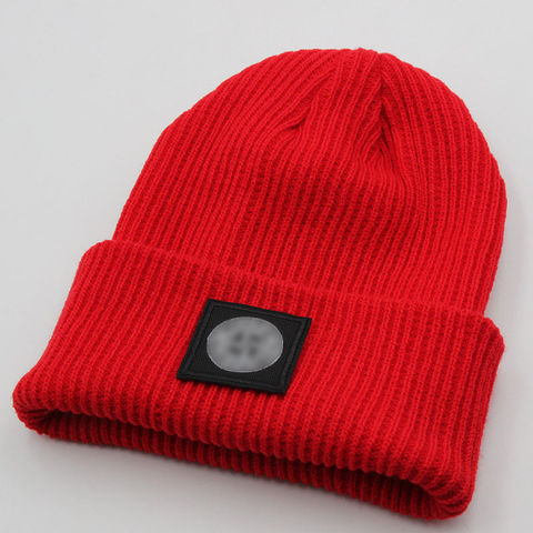 Sombrero de lana de punto negro de dibujos animados para hombre, gorro de punto con forma de cúpula sólida, sombrero de rendimiento