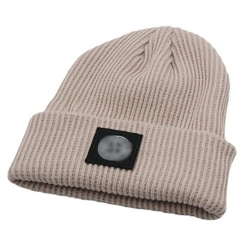 Sombrero de lana de punto negro de dibujos animados para hombre, gorro de punto con forma de cúpula sólida, sombrero de rendimiento