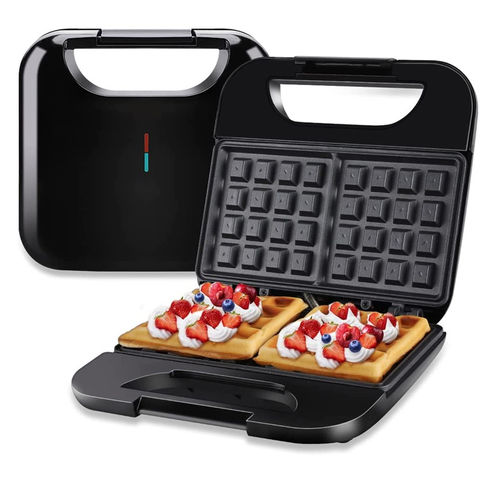 Grille-Pain à Sandwich Électrique en Acier Inoxydable, Machine à Sandwichs, Grill de Presse, Appareil à Sandwichs pour Petit-Déjeuner