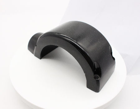 Custom Round Plastic Parts Housing Plastic Fittings Plastic Fixing Fittings rapid prototype supplier