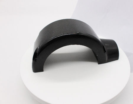 Custom Round Plastic Parts Housing Plastic Fittings Plastic Fixing Fittings rapid prototype supplier