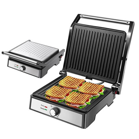 anbo 2/4 slices contact grill kitchen