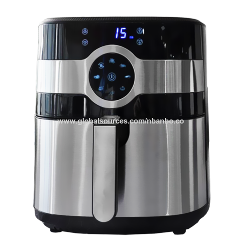 Buy Wholesale China 8l Capacity Stainless Steel Panel Smart Big Screen Air  Fryer & Air Fryer at USD 32