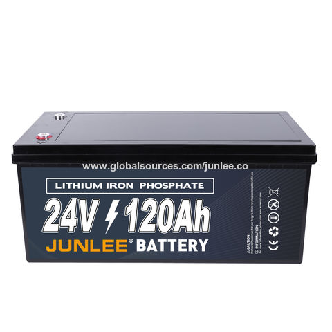 Achetez en gros Haute Qualité Lifepo4 Batterie 24v 120ah 100ah Cycle  Profond Batterie Solaire Lithium Fer Phosphate Chine et Batterie Au Lithium  24v 120ah à 411 USD