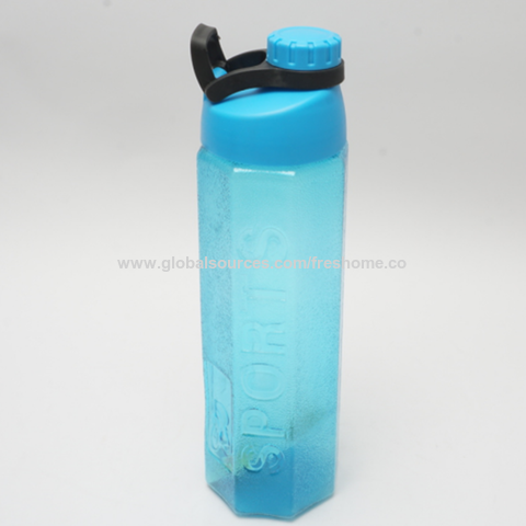 Compre Botella De Agua, Marcador De Tiempo De Plástico Portátil Multicolor  1000ml Gym Sports Cup y Botella De Agua de China por 3.25 USD