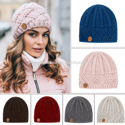 Autumn and Winter Knitted Hat Custom Beanie Manufacturers Beanie Hat -  China Winter Hat and Beanie Hat price