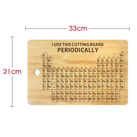 Periodic Table of Elements' Personalised & Engraved Chopping Board