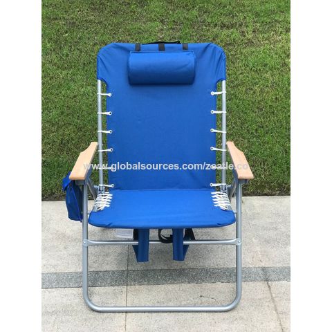 Beach lounge chair with best sale backpack straps