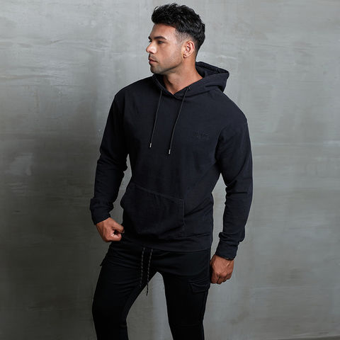 Men's hoodie without online strings