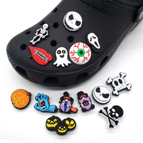 Buy Wholesale China Halloween Croc Charms Unique Cartoon Designer Pvc  Bracelets Shoe Jibbitz Charm For Clog & Halloween Croc Charms at USD 0.125