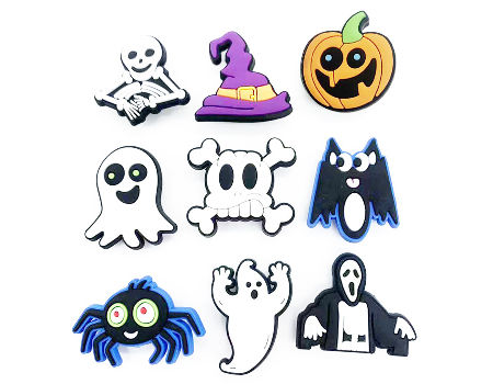 Buy Wholesale China Halloween Croc Charms Unique Cartoon Designer