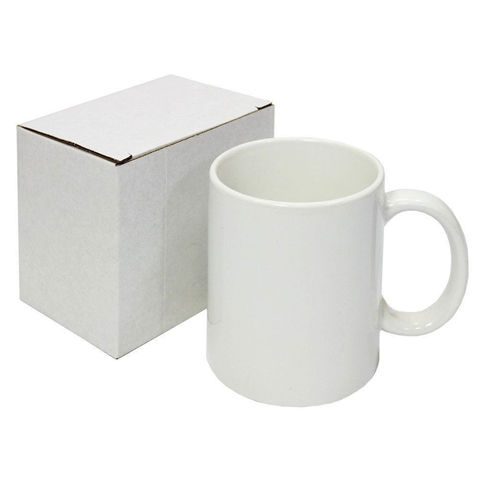 Custom 11 oz White Coffee Mug In Bulk with Photo