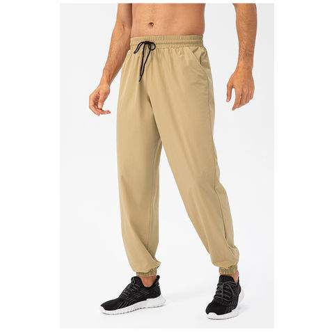 Pantalones de gimnasio a la moda para hombre, pantalón informal de