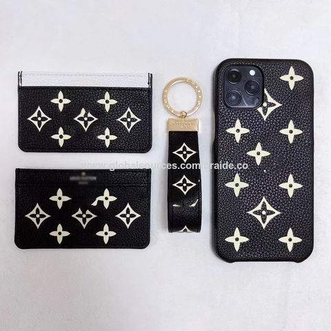 Buy Wholesale China 2022 Luxury Branded 1:1 Quality Pu Case For Iphone 7-14  Pro Max Cover With Chain Bracelets For Lv & Lv at USD 4.19