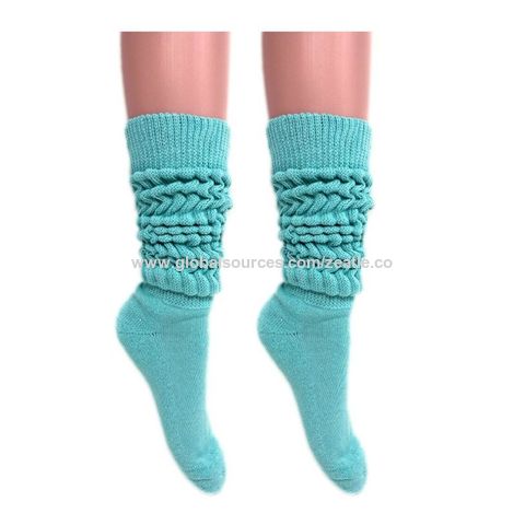 Comprar 5 pares de nuevos calcetines de lana para mujer, moda multicolor,  calcetines de lana para otoño e invierno, calcetines largos gruesos cálidos  para mujer