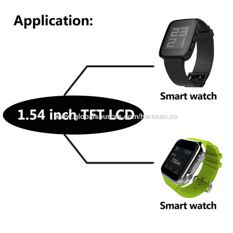 Module de montre intelligente d'approvisionnement d'usine, écran TFT 1,54 pouce 240x240, écran tactile capacitif IPS