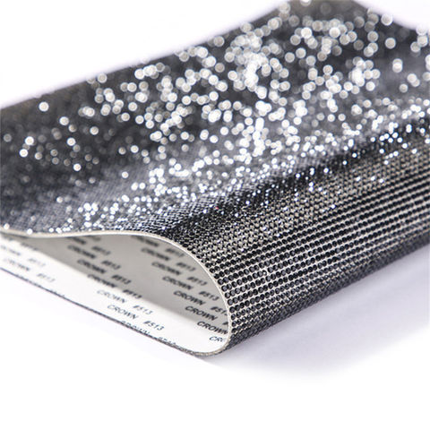 Feuille de maille de strass thermocollants en verre cristal de 2 mm, pâte pour vêtements et accessoires de traitement, fabrication DIY