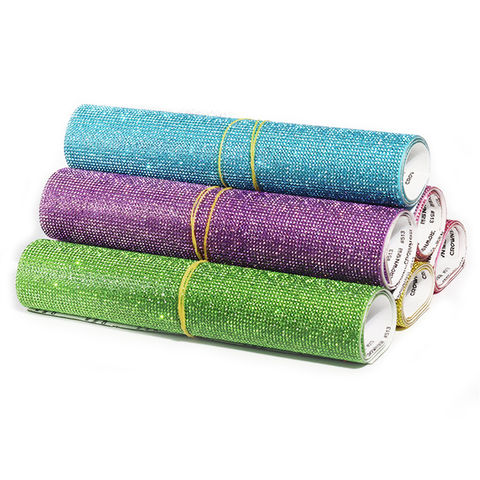 Feuille de maille de strass thermocollants en verre cristal de 2 mm, pâte pour vêtements et accessoires de traitement, fabrication DIY