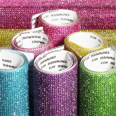 Feuille de maille de strass thermocollants en verre cristal de 2 mm, pâte pour vêtements et accessoires de traitement, fabrication DIY
