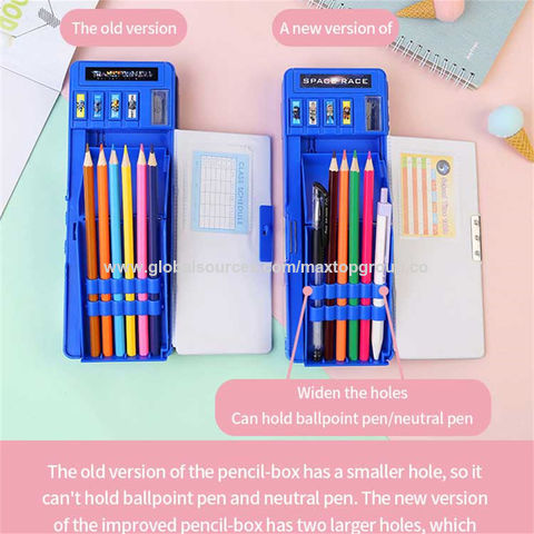 Wholesale Large Lightweight Stationery Pencil Case With Zipper