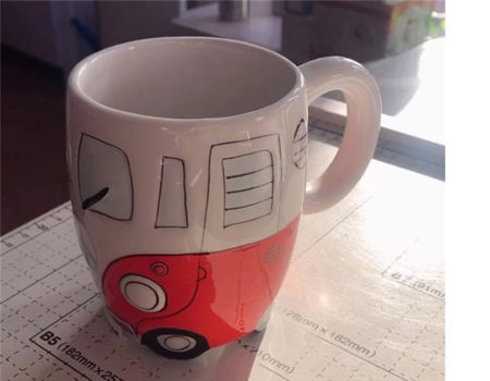 Buy Wholesale China Cartoon Double Decker Bus Mugs Hand Painting Retro  Ceramic Cup Coffee Milk Tea Vintage Style Car Mug & Hand Painting Retro  Ceramic Cup at USD 2.5