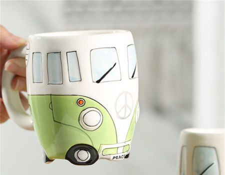 Buy Wholesale China Cartoon Double Decker Bus Mugs Hand Painting Retro  Ceramic Cup Coffee Milk Tea Vintage Style Car Mug & Hand Painting Retro  Ceramic Cup at USD 2.5