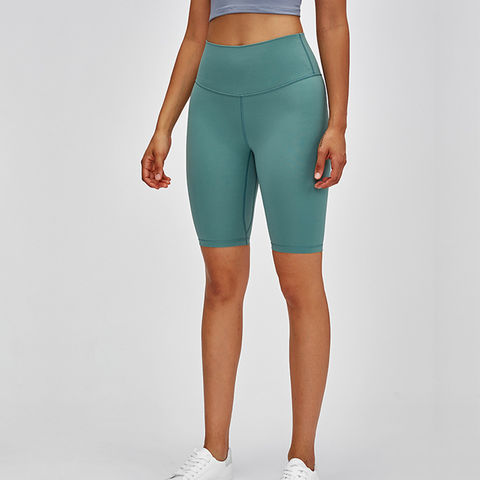 Shorts Sem Costura Mulher Fitness Elástico Respirável Hip-lifg Yoga  Leggings Calças De Corrida Controle De Barriga Ginásio