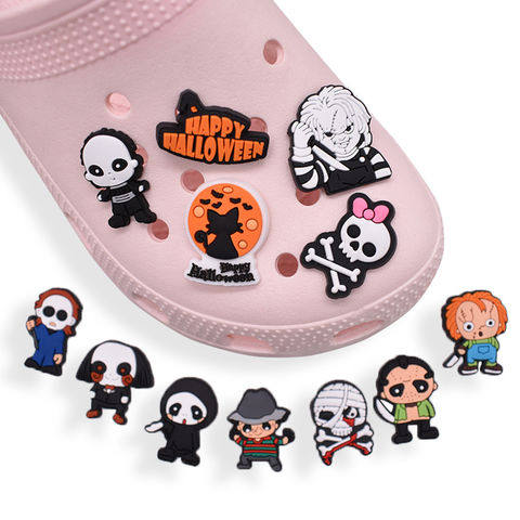  Horror Movie Halloween Croc Charms For Kids Adults Women Girls  Boys Men,Cool Nightmare Before Christmas Croc Charms Designer Shoe  Decoration Charms. : Clothing, Shoes & Jewelry