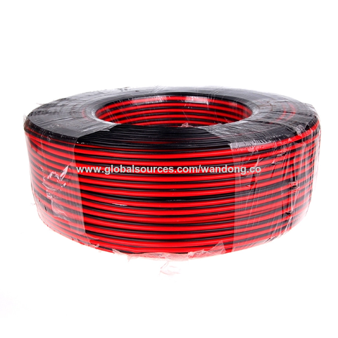 Factory Direct High Quality China Wholesale 2 Core Ofc Transparent Or Red  Black Parallel Flat Audio Cable Ofc Speaker Wire $0.069 from Shenzhen  Wandong Cable Co. Ltd