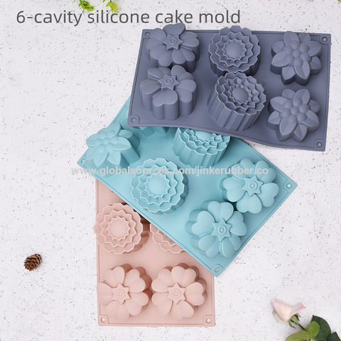 Rose Flower Silicone DIY Mold Soap Candle Chocolate Candy Mould 3D