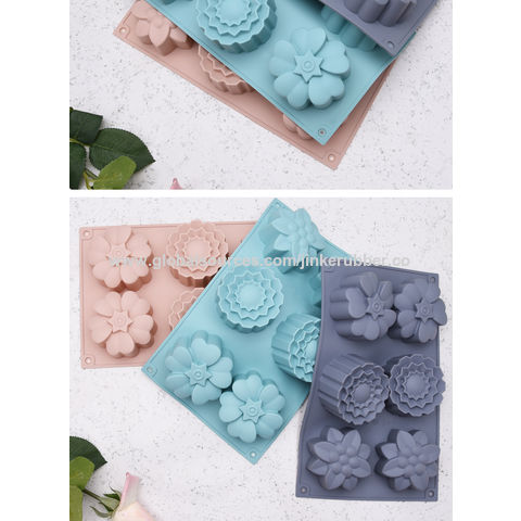 3D Rose Mold Chocolate Cake Decoration Silicone Mold for Baking Mousse Cake  Candle Mold, Resin Mold for Home Decor Soap 