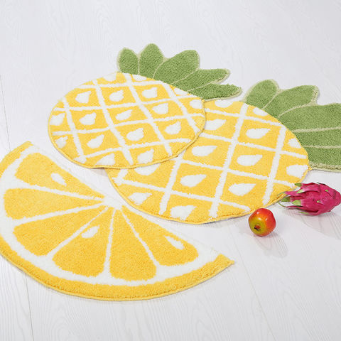 Buy Wholesale China Ins Nordic Pineapple Floor Mat Kitchen