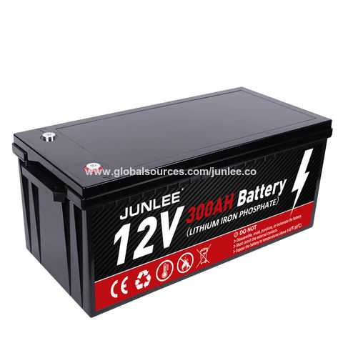 Lithium-Batterie 150 Ah (entspricht 300Ah) - LiFePo4-Solarbatterie mit App