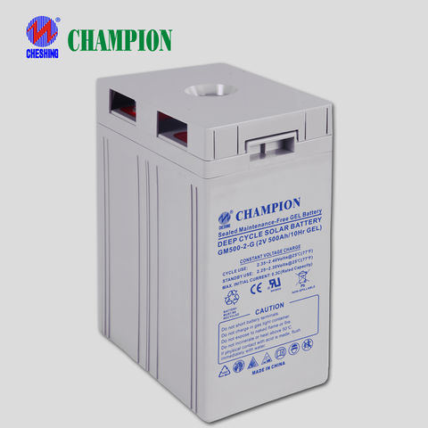 Buy Wholesale China Sealed Maintenance-free Gel Battery 2v500ah