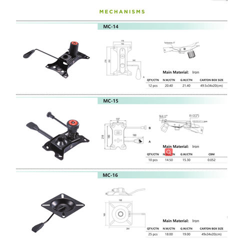 Office Chair With Multi-function Mechanism Office Chair With