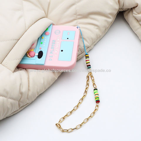 Buy Wholesale China Pearl Shell Clay Beads Diy Cell Phone Case Chain Mobile  Phone Strap Phone Charm Phone Chain Metal & Phone Case Chain at USD 1.1