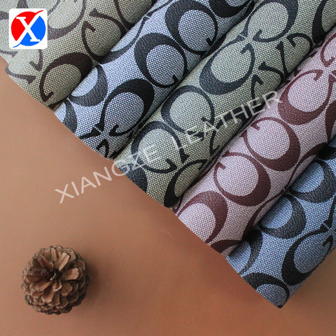 PVC synthetic leather for bag, PVC Artificial Leather luggage material