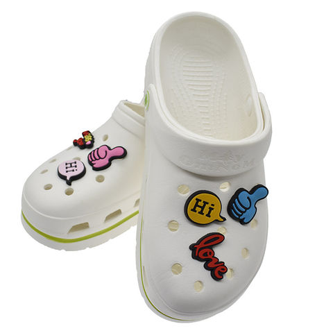 Buy Wholesale China Letter Croc Charms Number Design Pvc Bracelets Clog  Shoe Jibbitz Charm For Kids Adults & Letter Croc Charms at USD 0.14