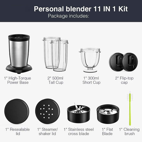 Buy Wholesale China Kitchen 850w11 In 1 Set Smoothie Personal