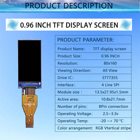 Bulk Buy China Wholesale 0.96 Inch 80x160 Tft Cog Graphic Bulk Buy China Wholesale 0.96 Inch 80x160 Tft Cog Graphic