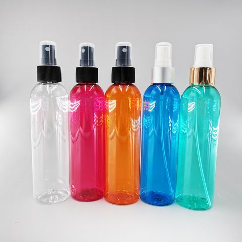 Portable 180ml Colorful Plastic Water Bottle With Measurements For