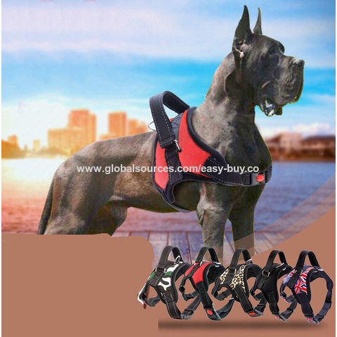 Arneses para perros al por mayor, reflectantes, transpirables, con múltiples diseños, arnés grande para perros