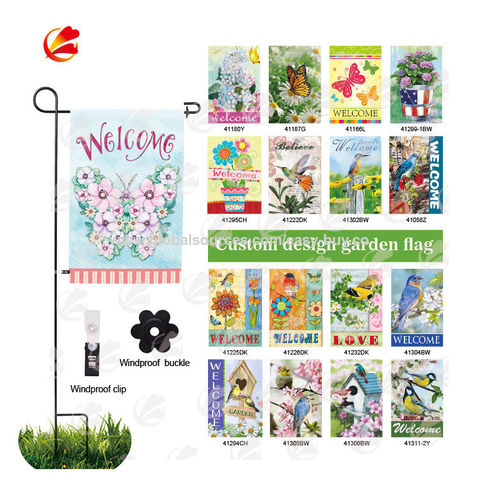 Banderas Decorativas de Temporada para Fiestas, Banderas de Jardín Decorativas Personalizadas, Banderas de Jardín