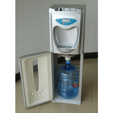 Distributeur d'eau chaude et froide à chargement par le bas de